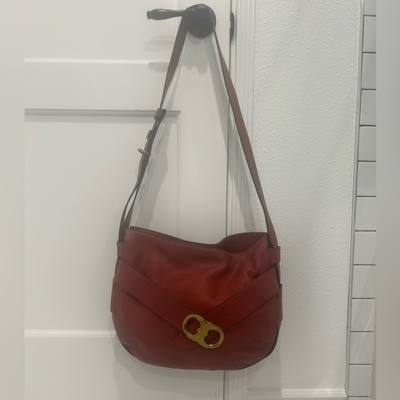 Tory Burch Gemini Link Crossbody Belted Leather Bag - GUC - Picture 4 of 15